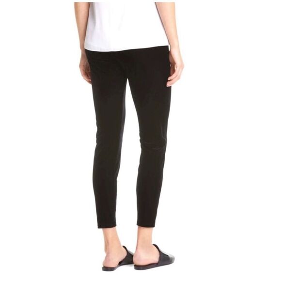 ✨EILEEN FISHER Velvet Ankle Sz Small Leggings✨ - Picture 2 of 6